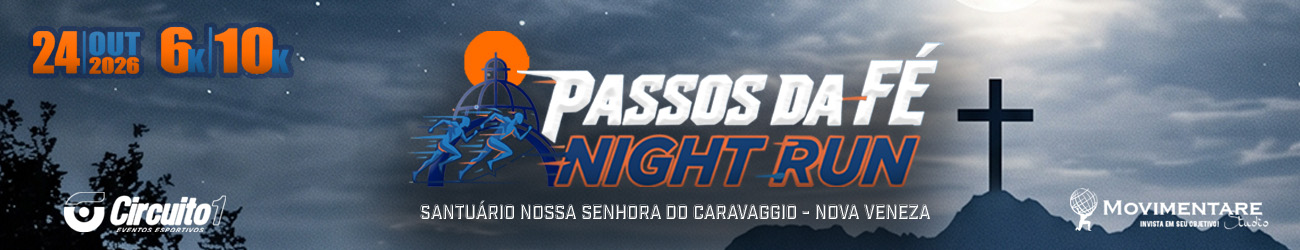 Passos da Fé Night Run 2026